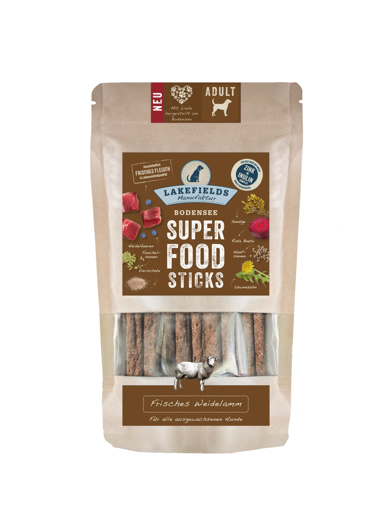 Superfood Premium Sticks Lamm
