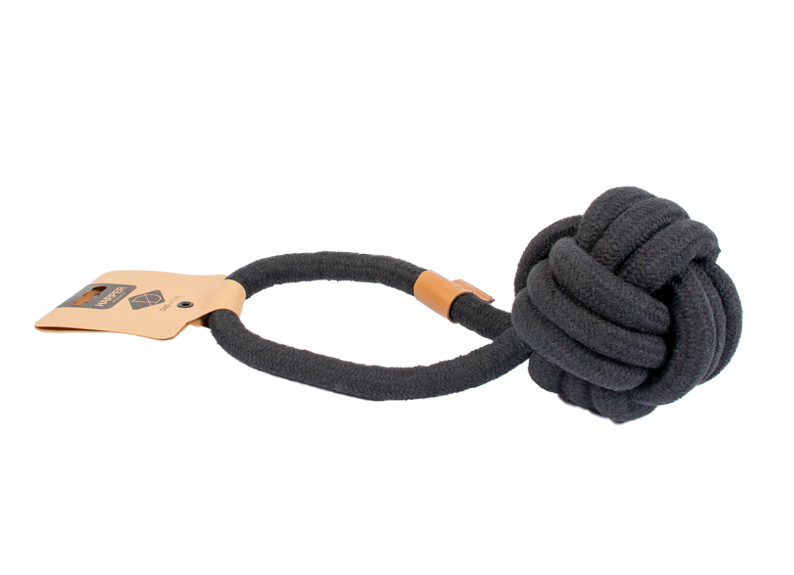 Harper Ball mit Schlaufe schwarz