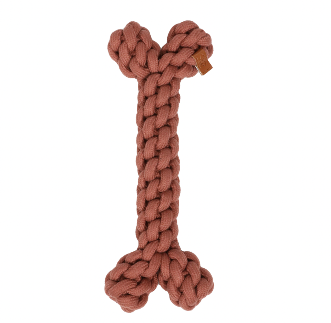 Dente Rope Toy altrosa