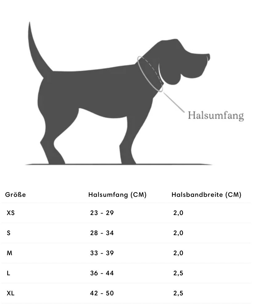 Hundehalsband Tivoli Greige