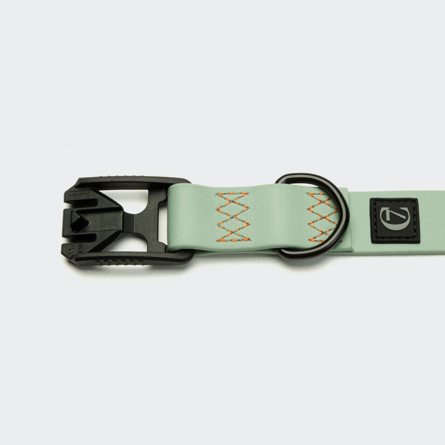 Hundehalsband BioThane Ipanema Mint Neon-Orange