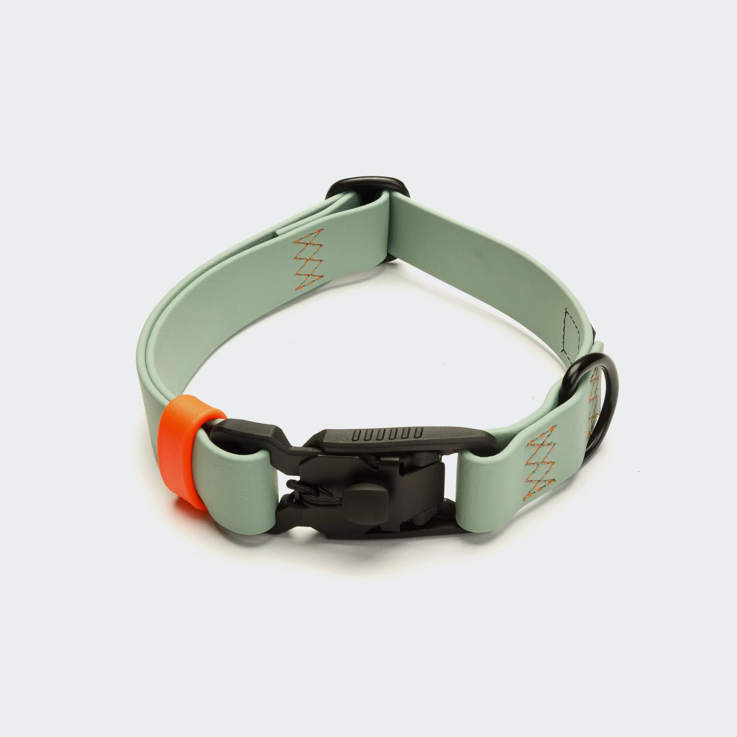 Hundehalsband BioThane Ipanema Mint Neon-Orange