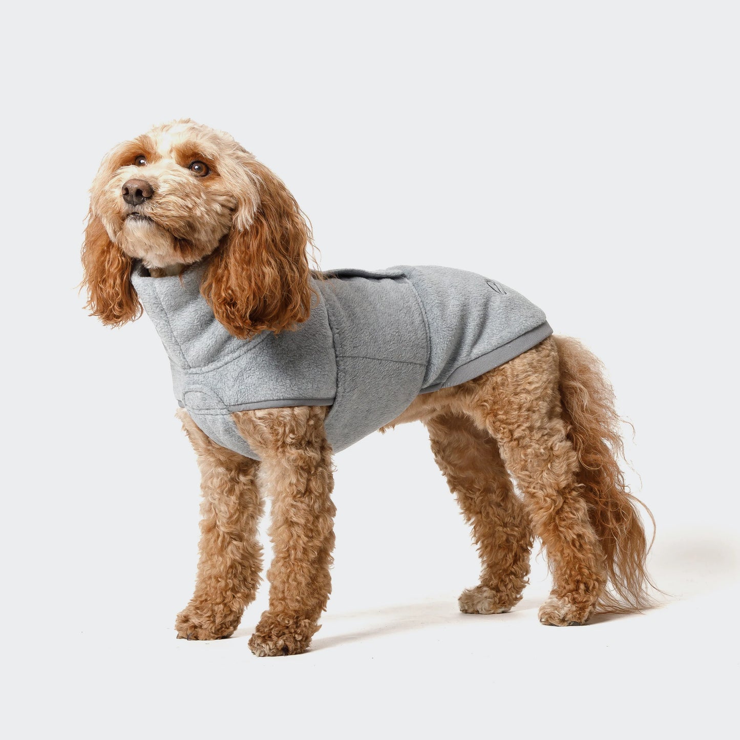 Hundepullover Fleece Derby Light Grey (2024 Modell)