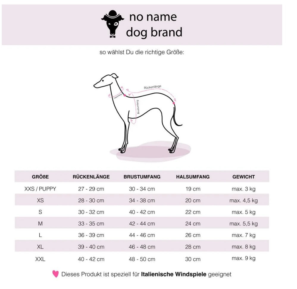 Pullover in Walnut für Italienisches Windspiel