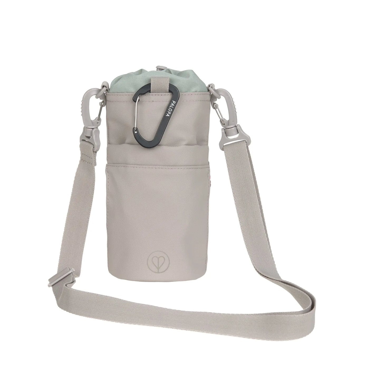 Flaschen- und Leckerlitasche - Boudi, Taupe