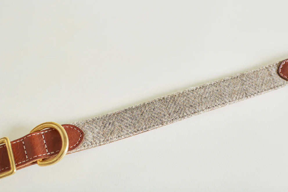 Halsband Tweed CLASSIC STONE
