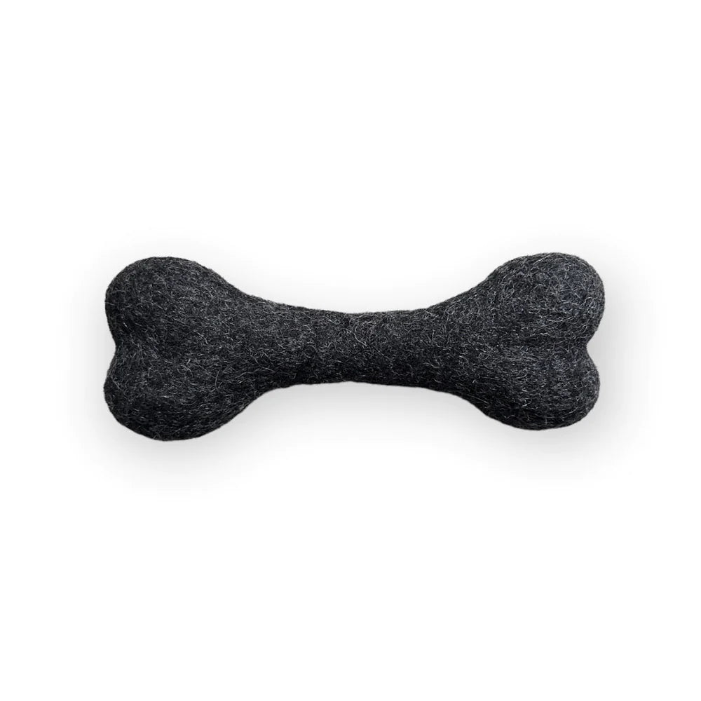 Knochen aus Wollfilz (klein)