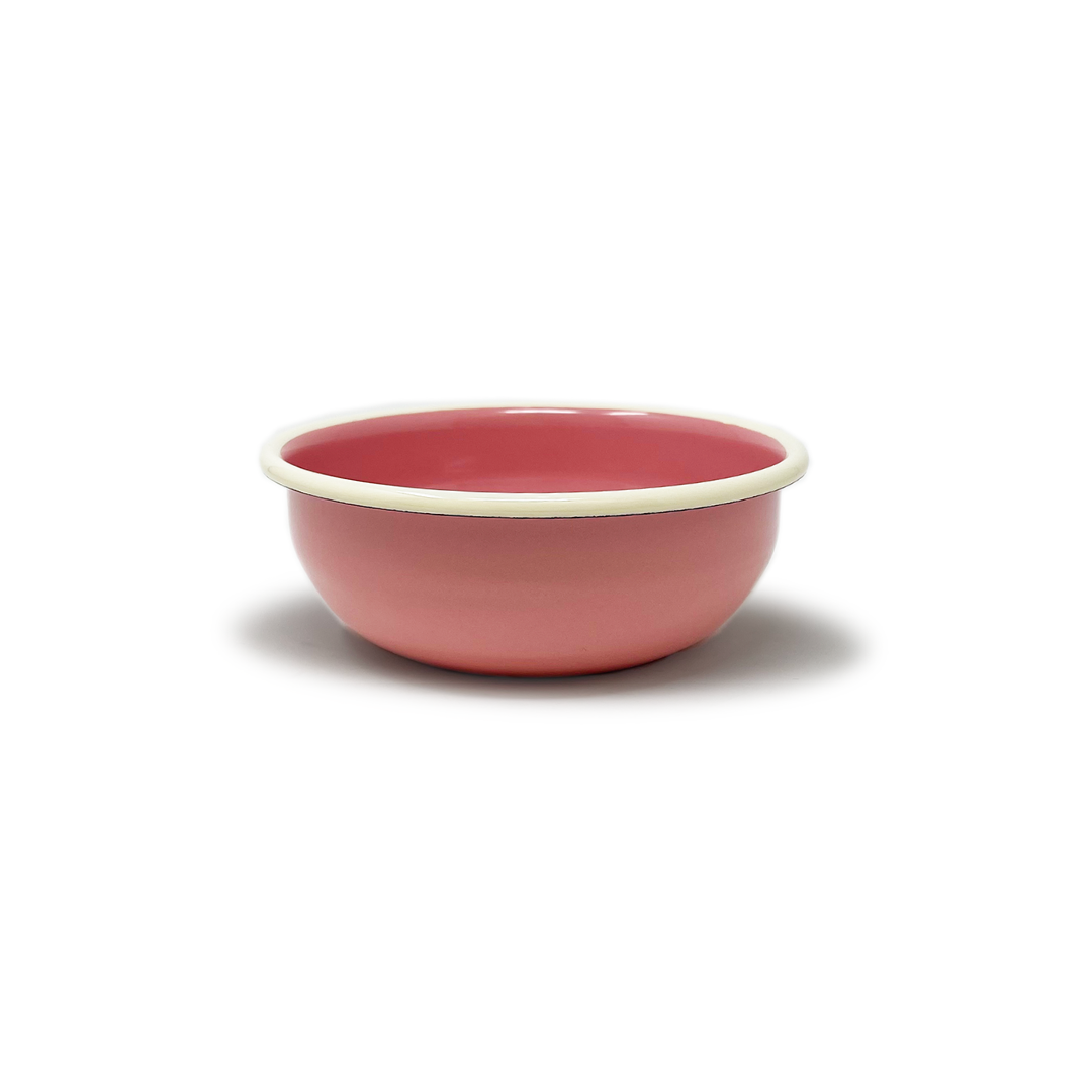 Futter- oder Wasserschüssel aus Emaille "Balu" Pink Berry