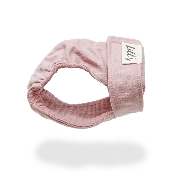Läufigkeitshosen aus Bio-Baumwolle „Lou“ Pink Berry