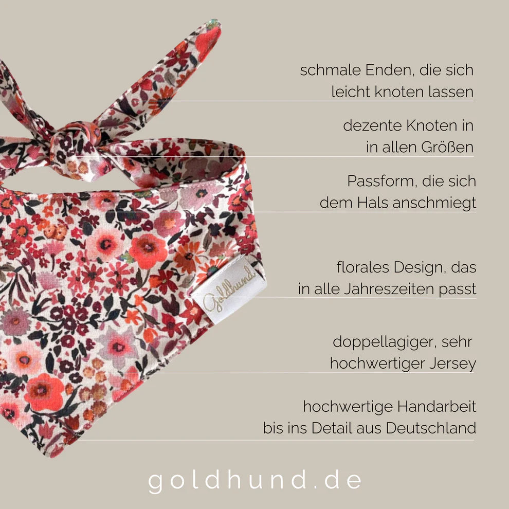 Hundehalstuch Summer bloom