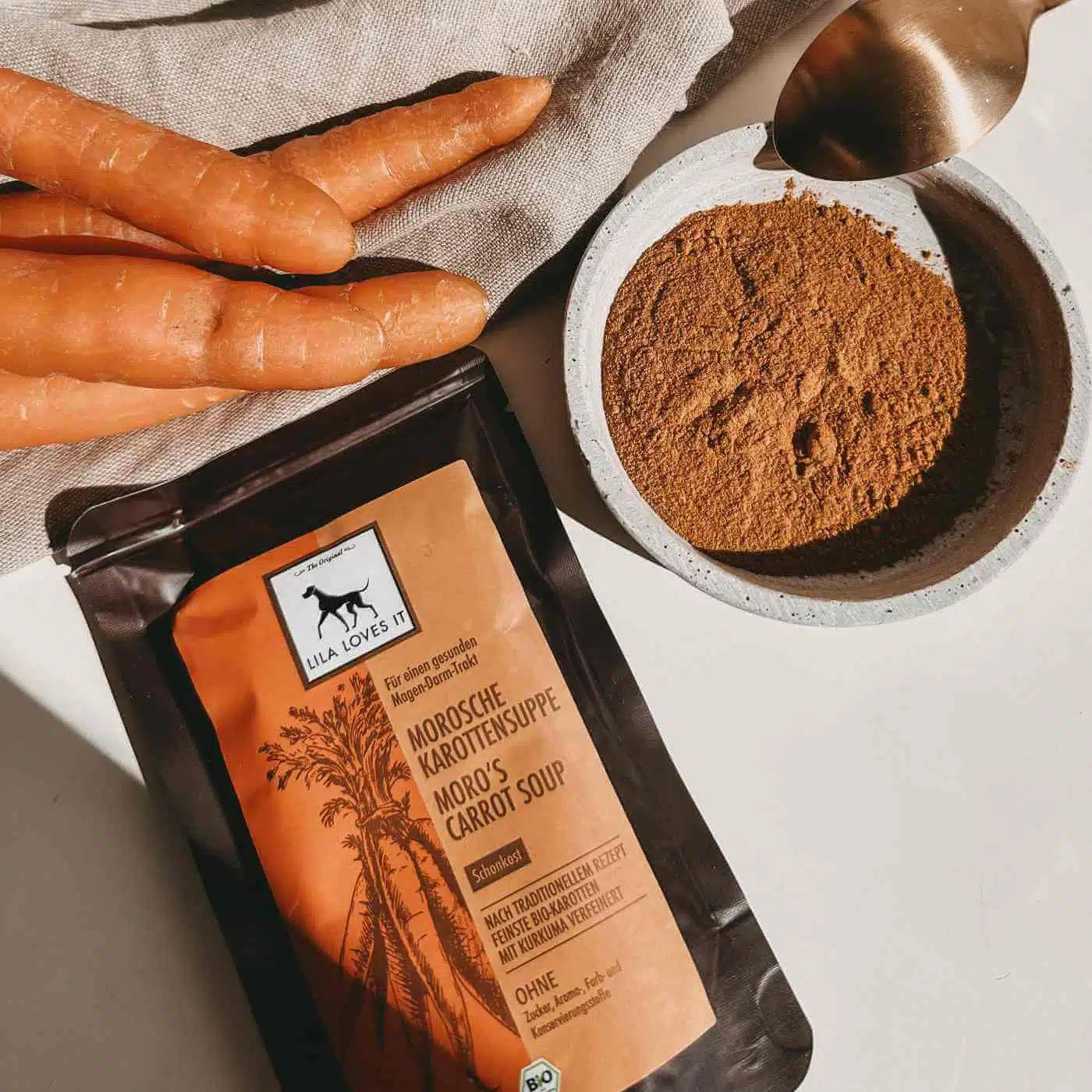 Bio-Karottensuppe nach Moro 130 ml - Pouch