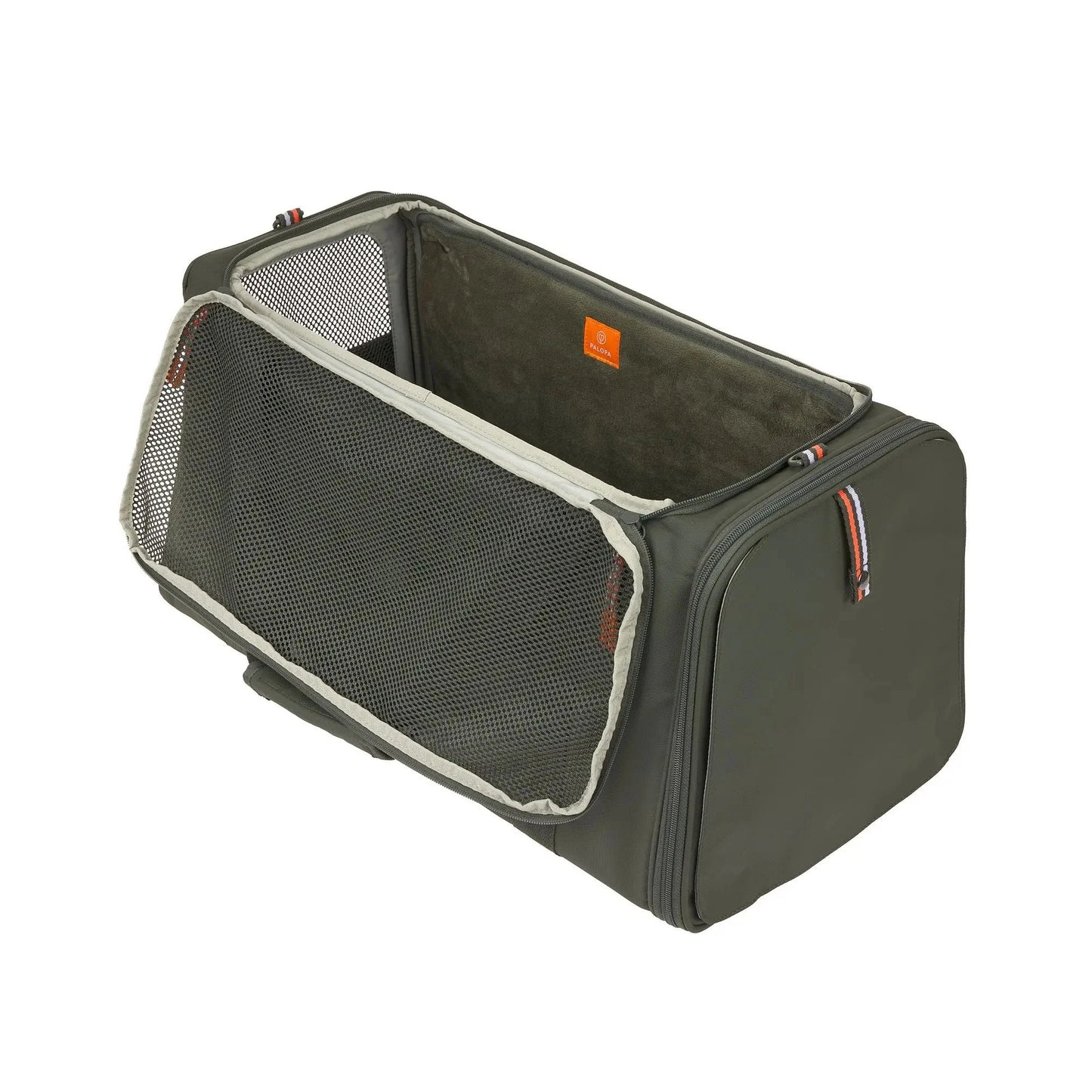 Benno dark olive dog carrier
