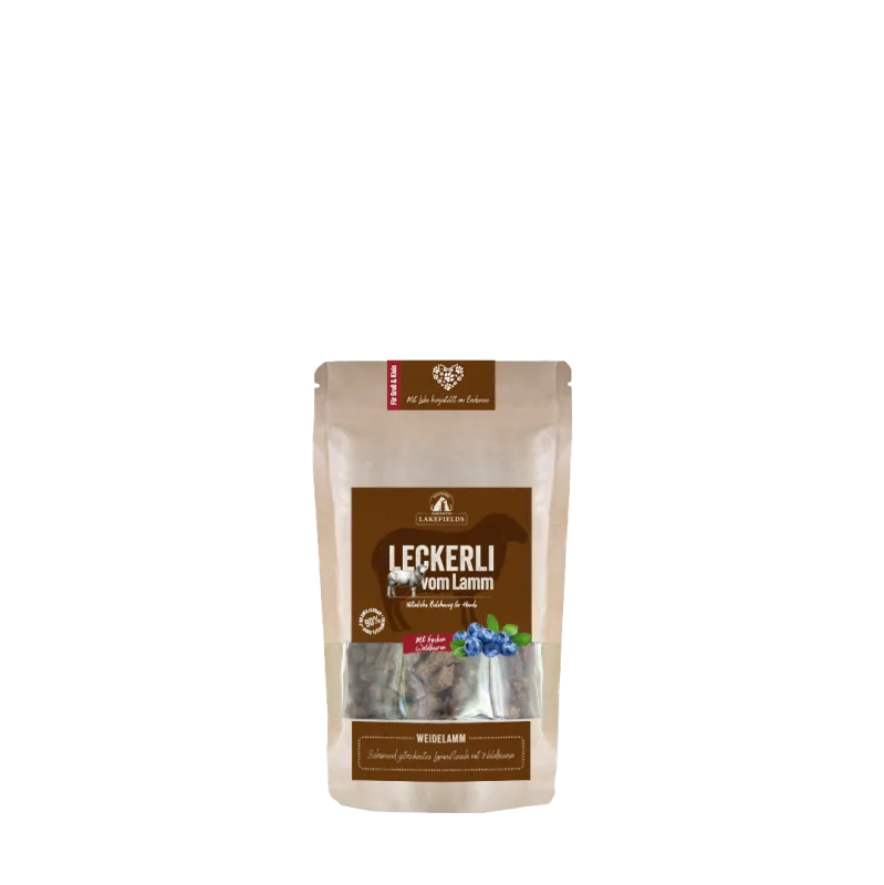 Treats: Dried meat from pasture-raised lamb