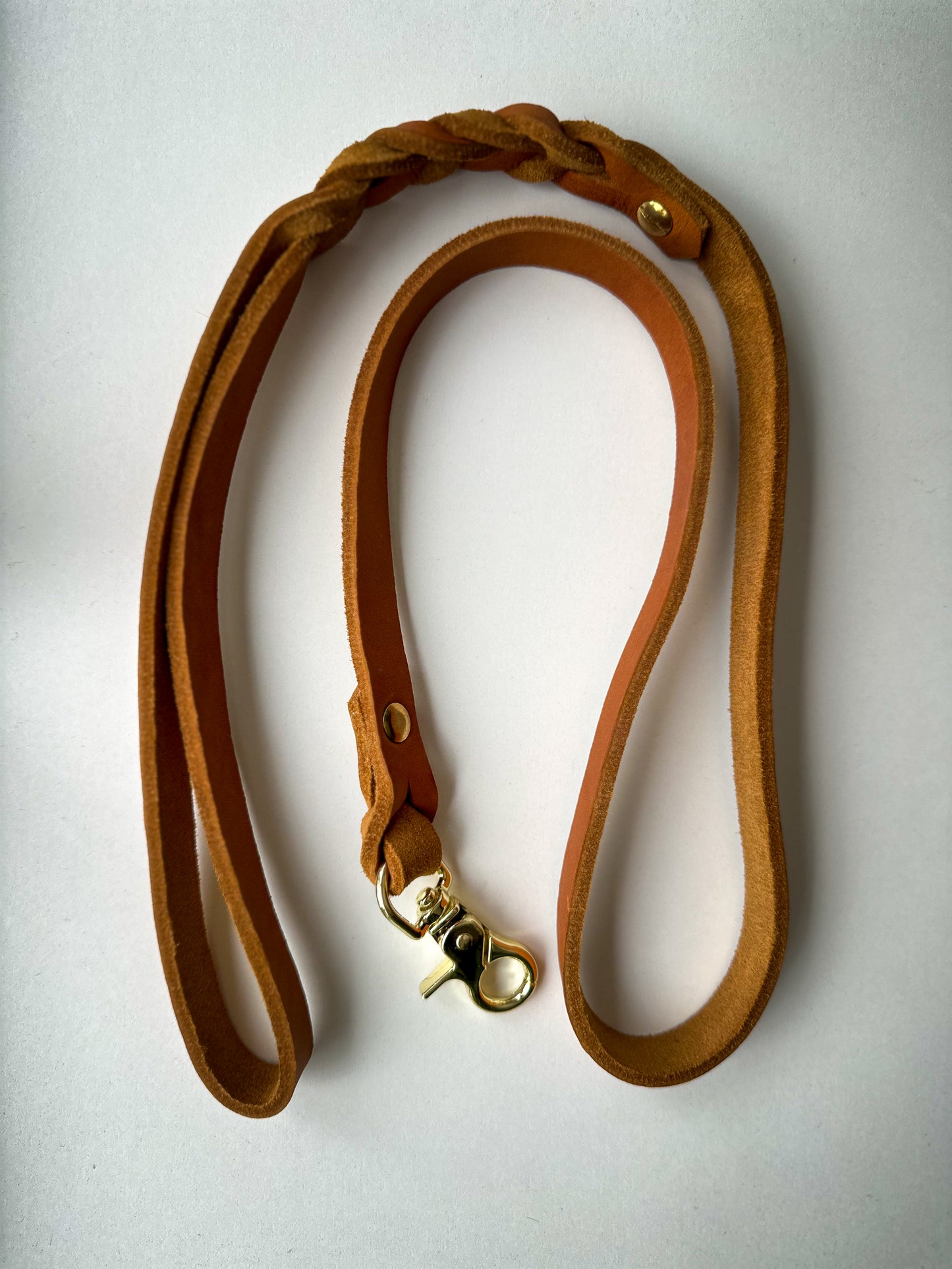 SCADI Führleine "Jón" cognac 16mm