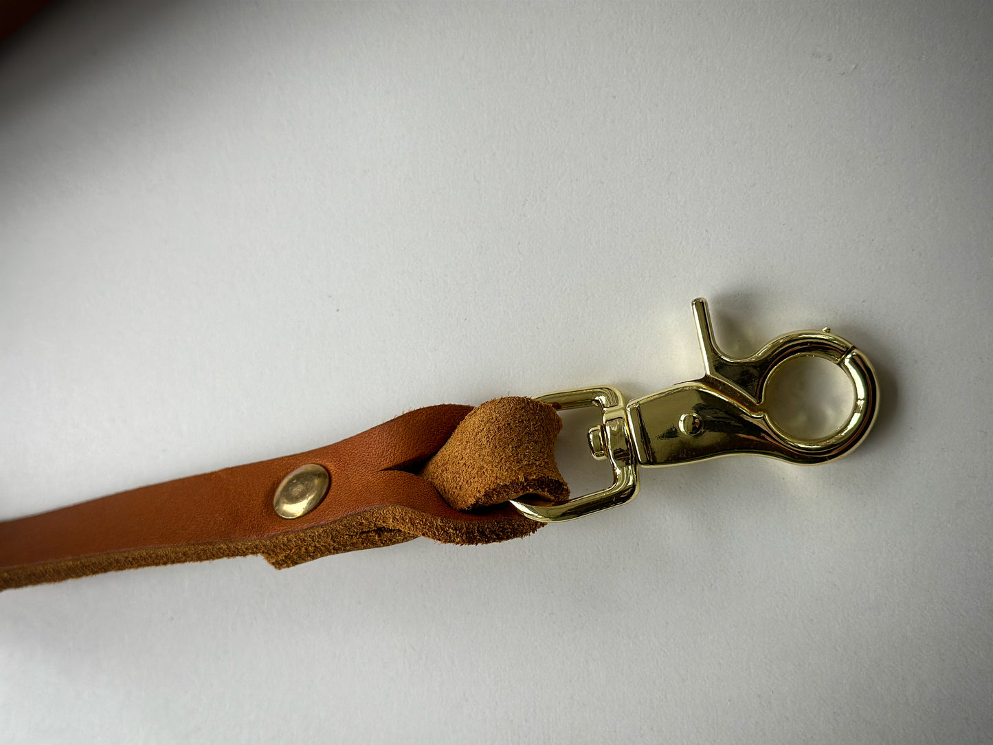 SCADI Führleine "Jón" cognac 16mm