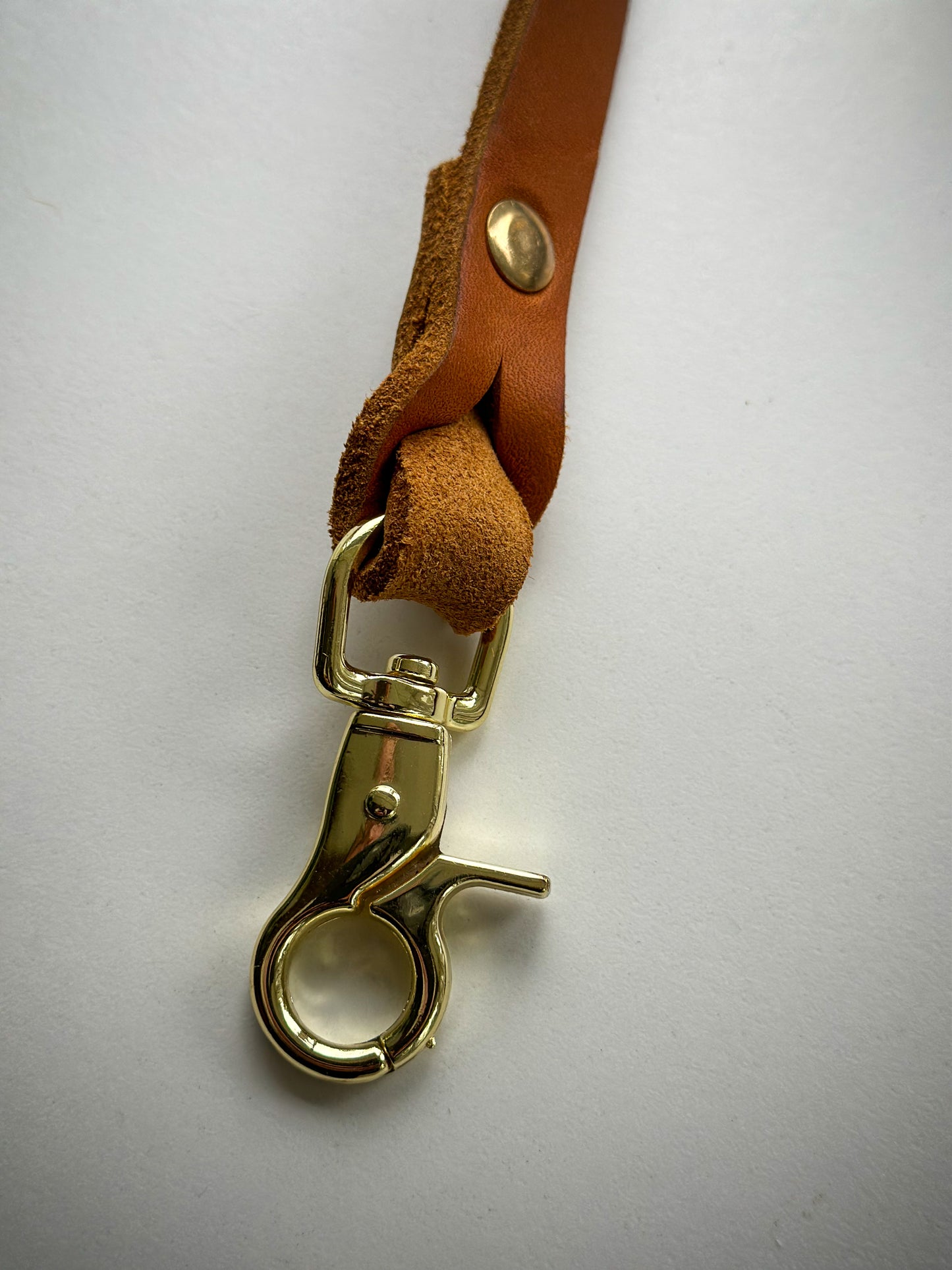 SCADI Führleine "Jón" cognac 16mm