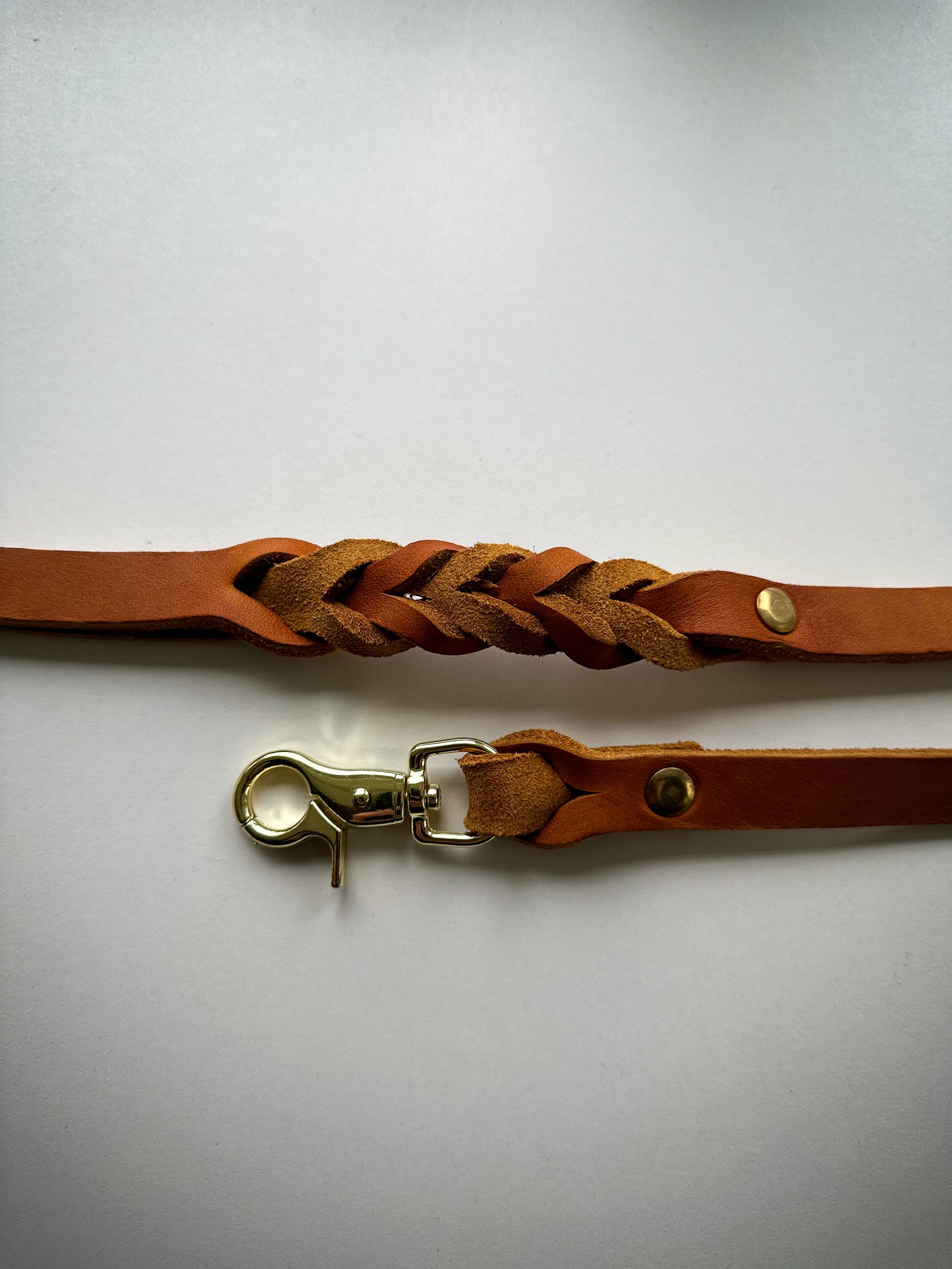 SCADI Führleine "Jón" cognac 16mm