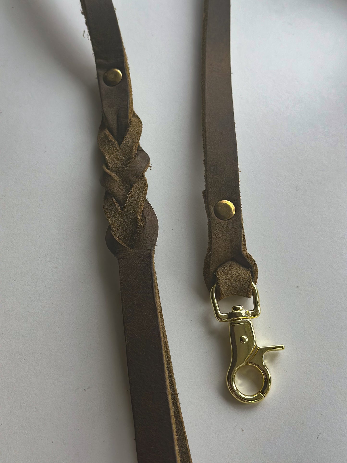 SCADI Führleine "Jón" olive 16mm