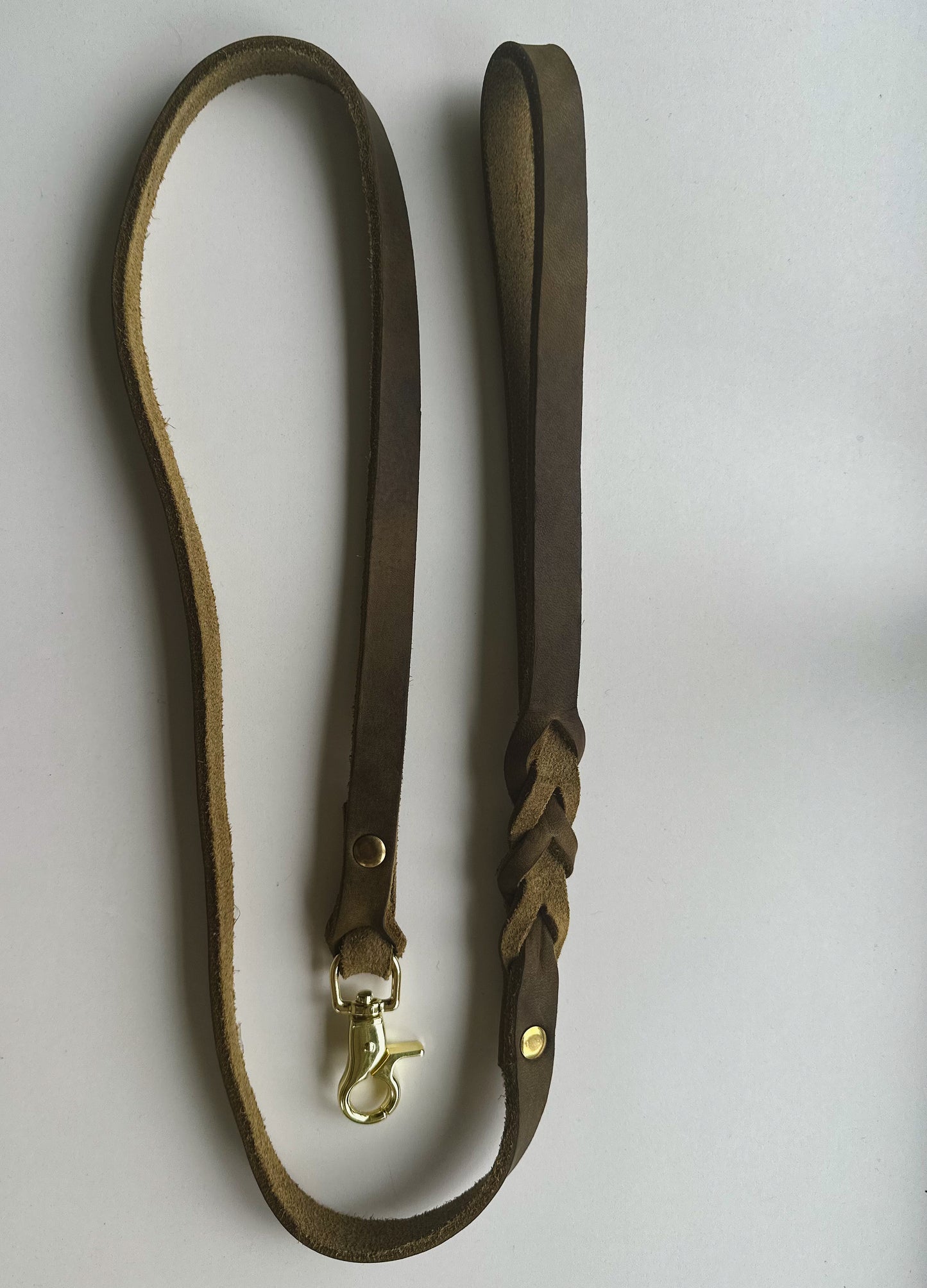 SCADI Führleine "Jón" olive 16mm