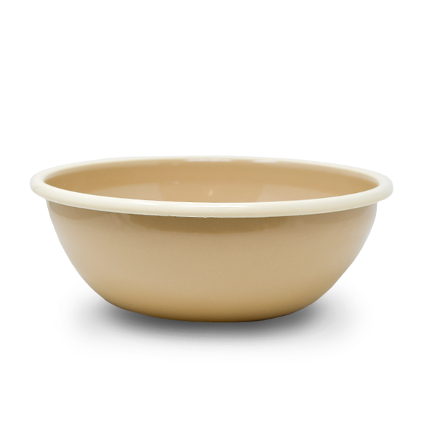 Futternapf aus Emaille "Balu" Sand