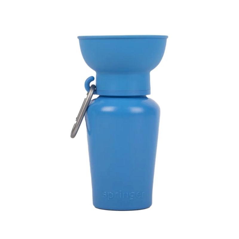 Reisetrinkflasche Flip blau