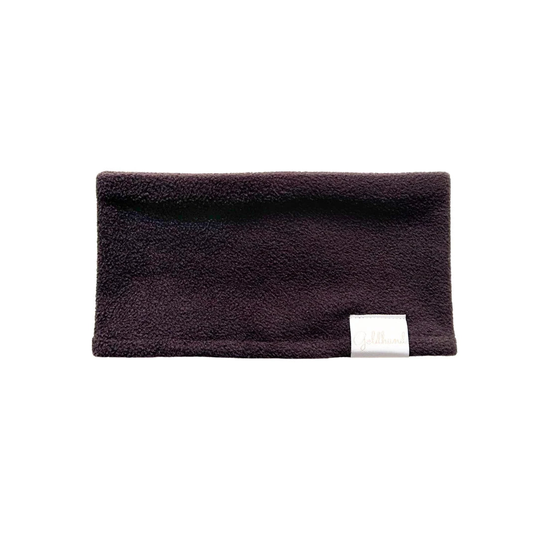 Teddy dog ​​loop scarf, taupe 