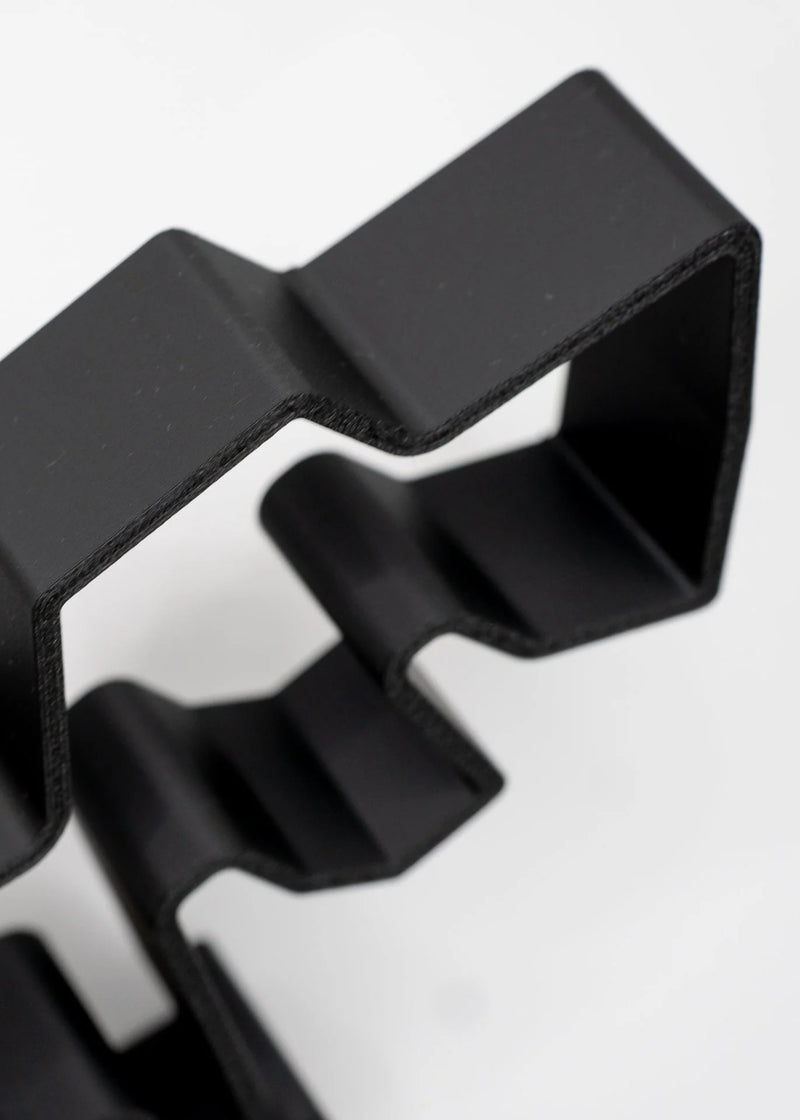 Design-Dackel (3D-Druck) in schwarz