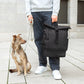 Rolltop Rucksack - Yoska, Schwarz