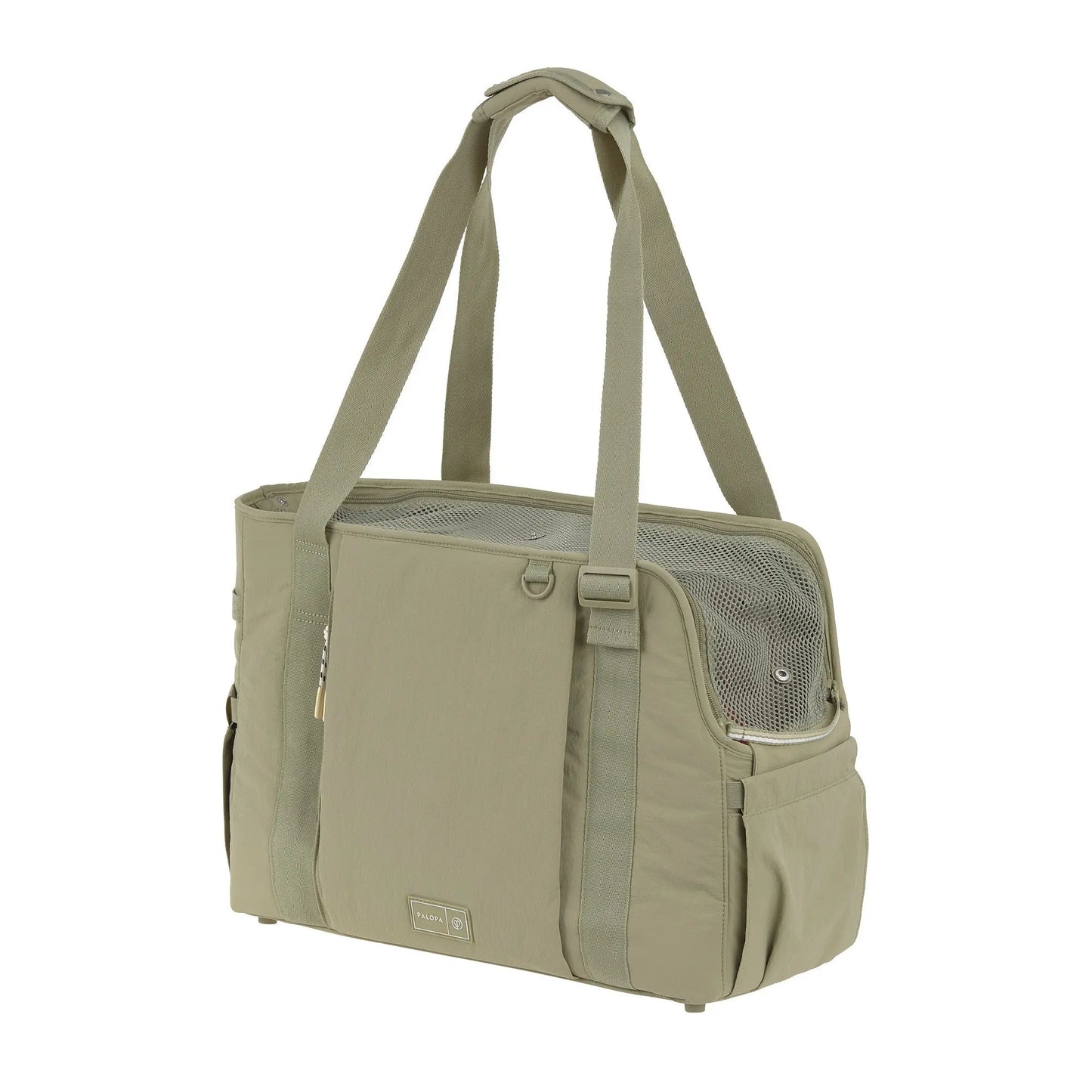 Hundetragetasche WEDA crinkled pale olive