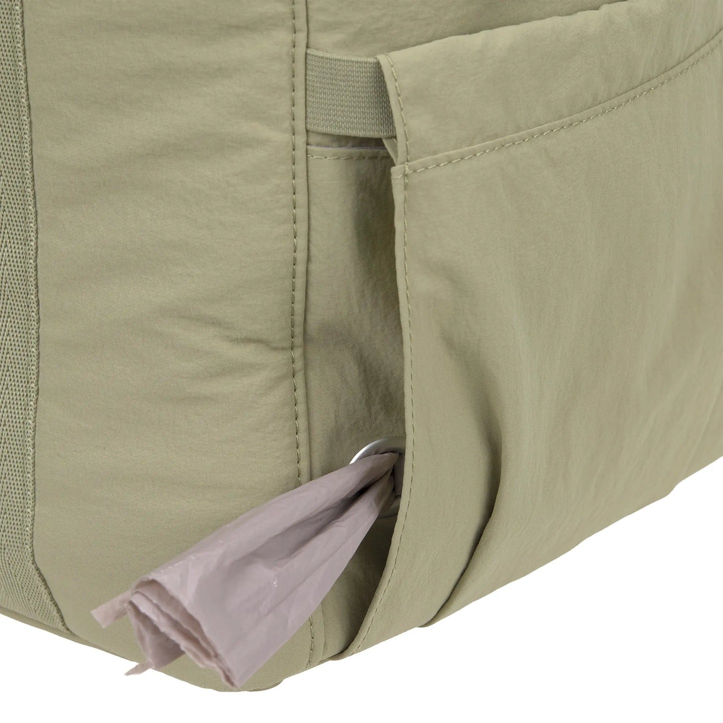 Hundetragetasche WEDA crinkled pale olive