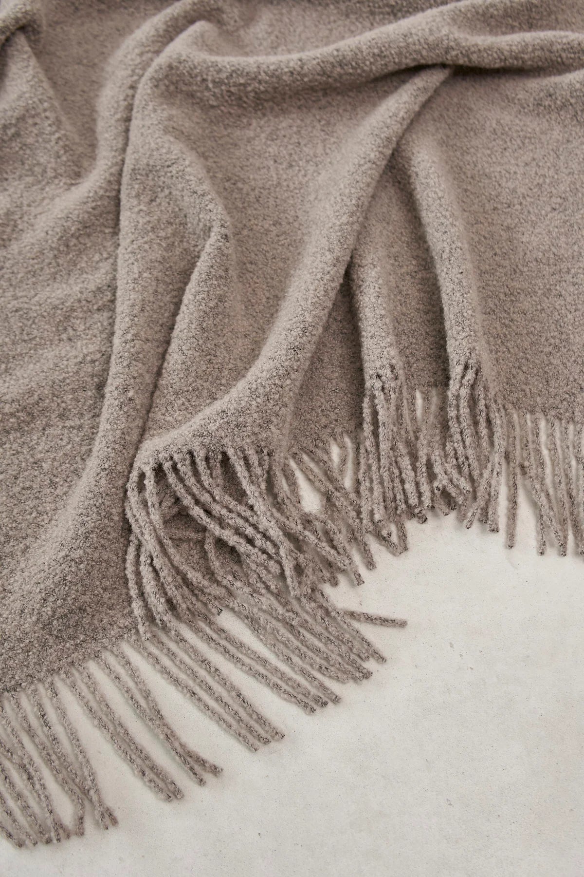 Buccola Sofadecke in Kakao