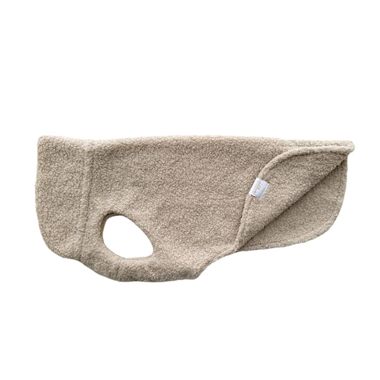 Hundepullover CosyShirt stay warm Teddy oatmeal