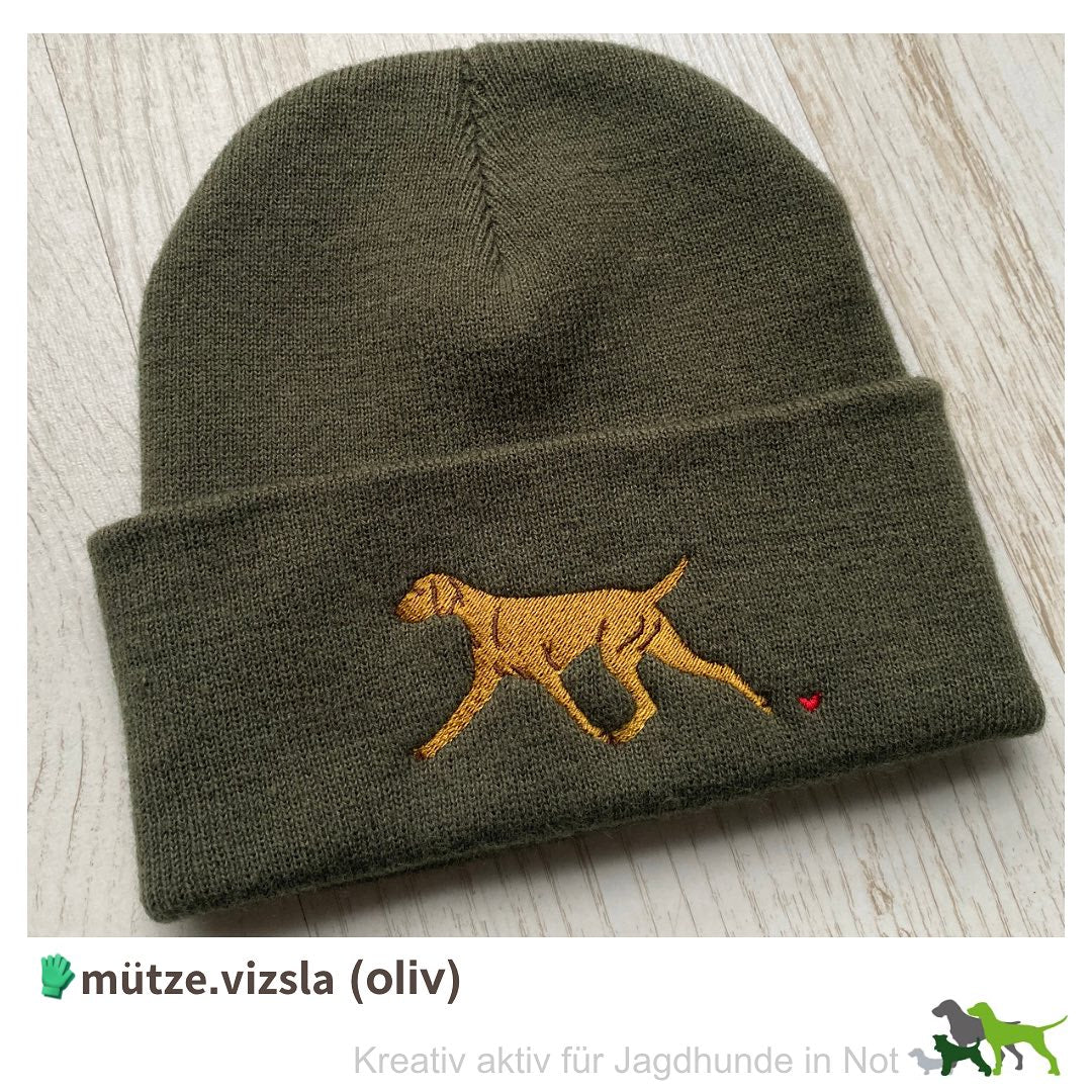 Vizsla Mütze H4P Unikate