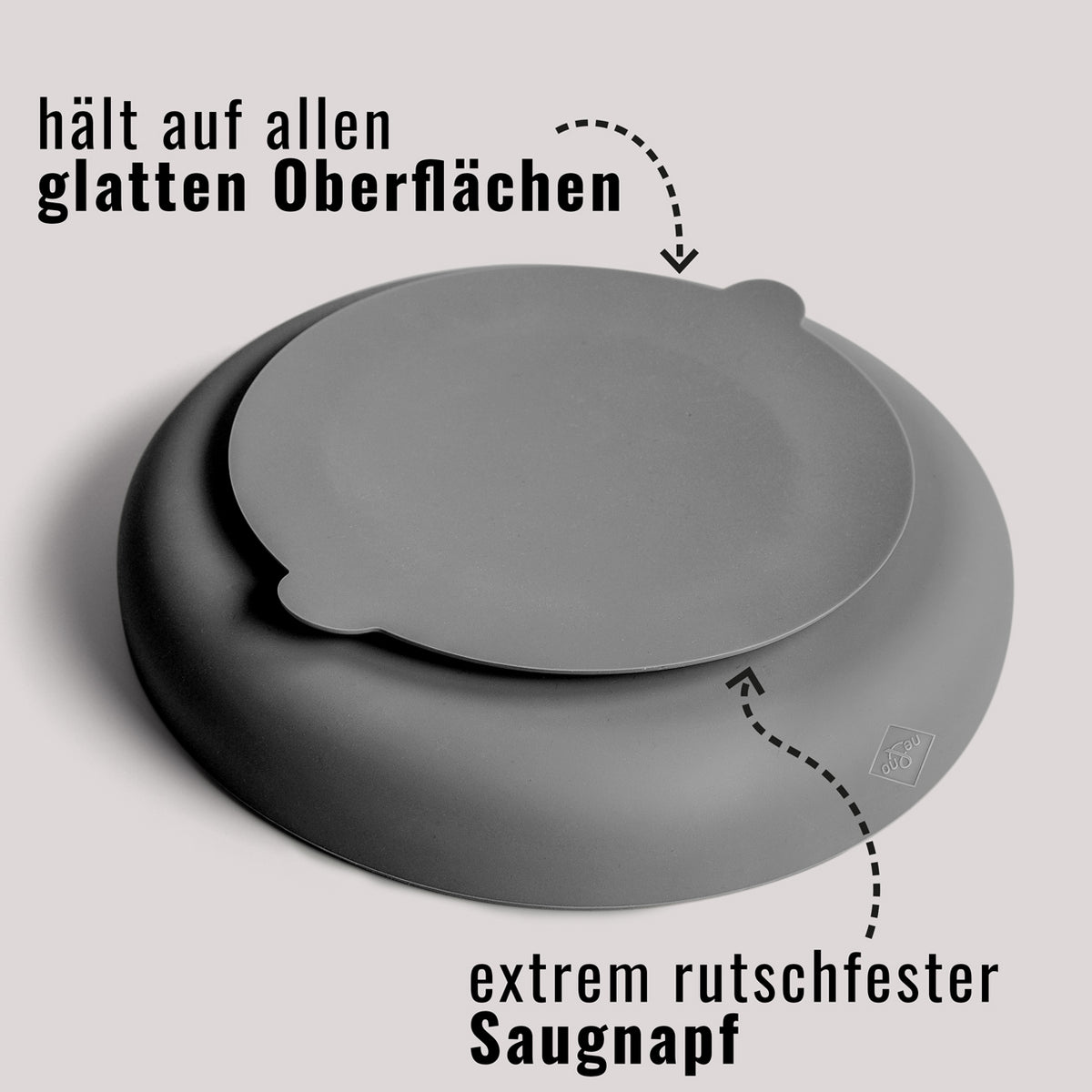 Anti-Schlingnapf in Graphit Grey