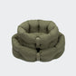 Hundebett LTTL Snoozy Linen-Mix Moss
