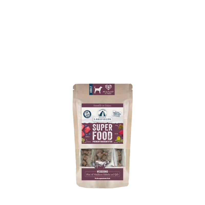 Trockenfutter Superfood Rind