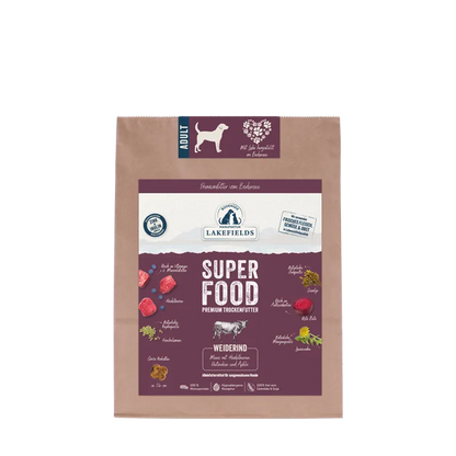 Trockenfutter Superfood Rind