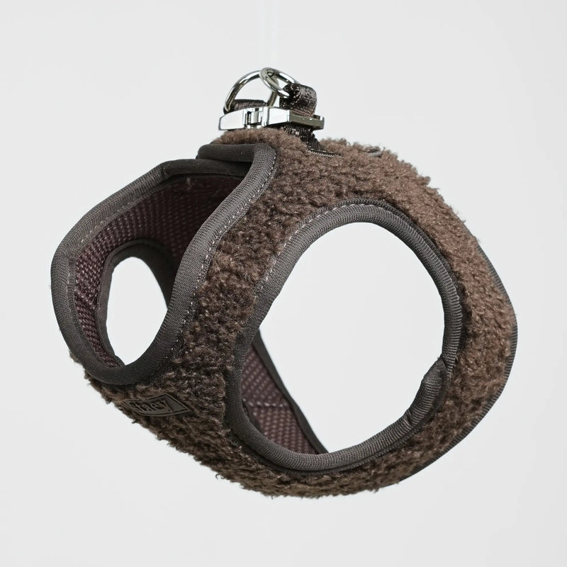 Step-In Dog Harness Teddy Espresso