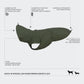 Cloud7 Hunderegenmantel Dublin Dark Olive 2.0