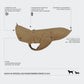 Cloud7 Hunderegenmantel Dackel Dublin Sandy 2.0 Brown