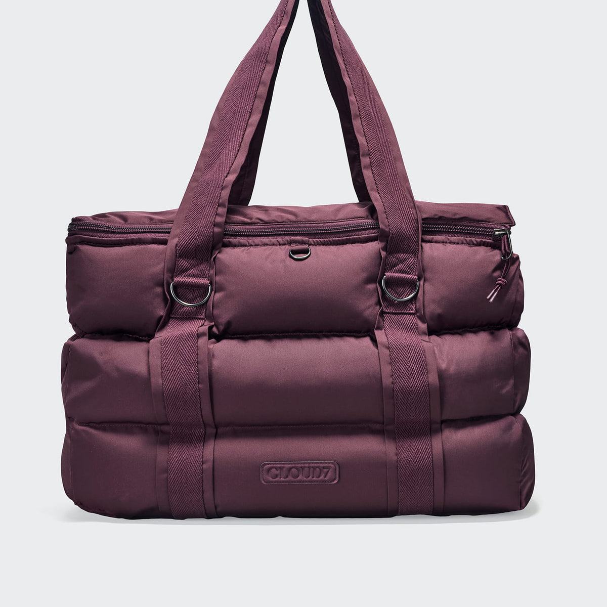Hundetasche Montreal Aubergine mit Schultergurt