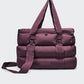 Hundetasche Montreal Aubergine mit Schultergurt