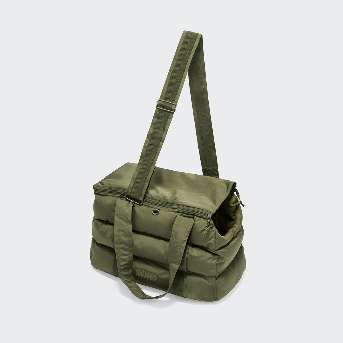 Hundetasche Montreal 2.0 Light Olive mit Schultergurt
