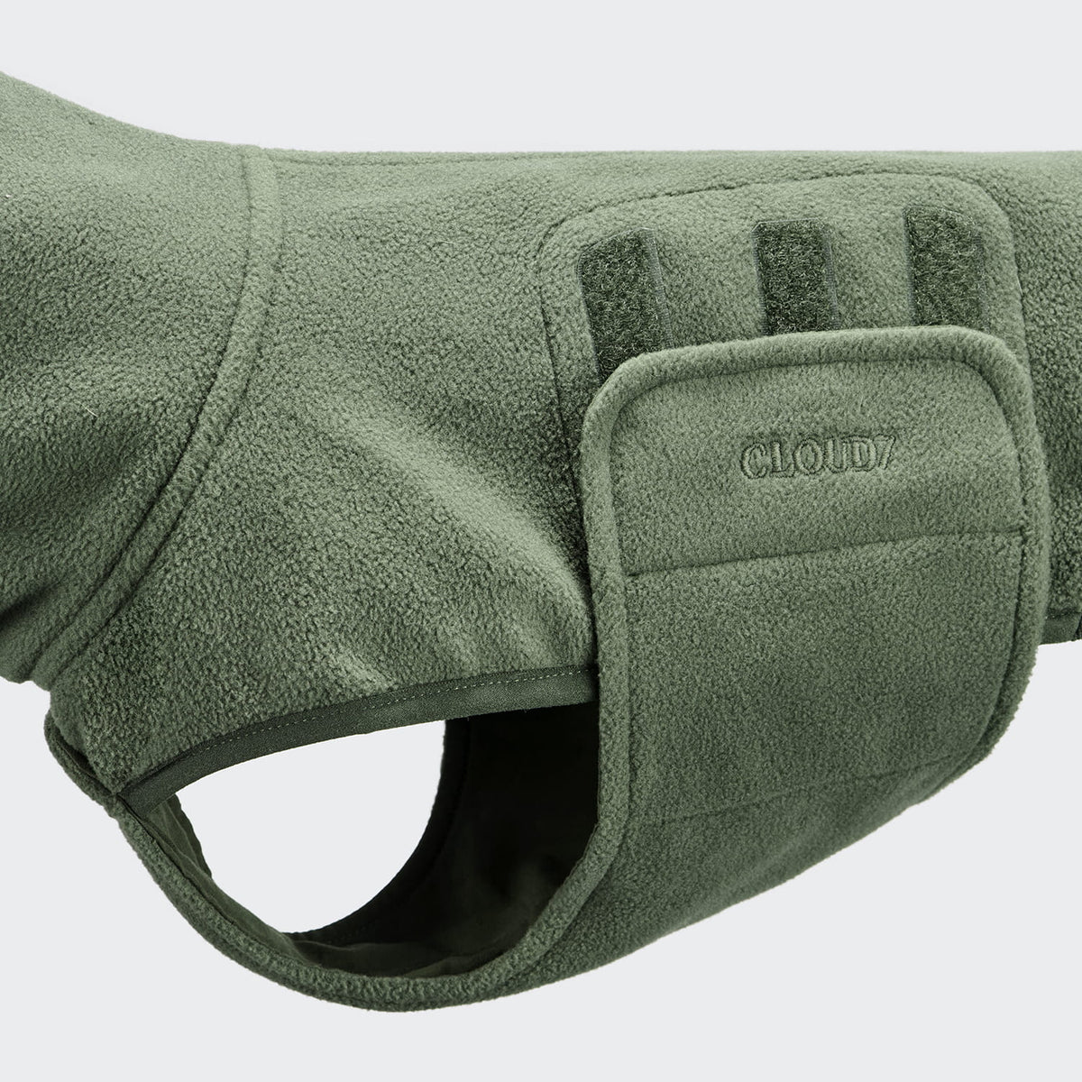 Hundepullover Dackel Fleece Derby 2.0 Khaki