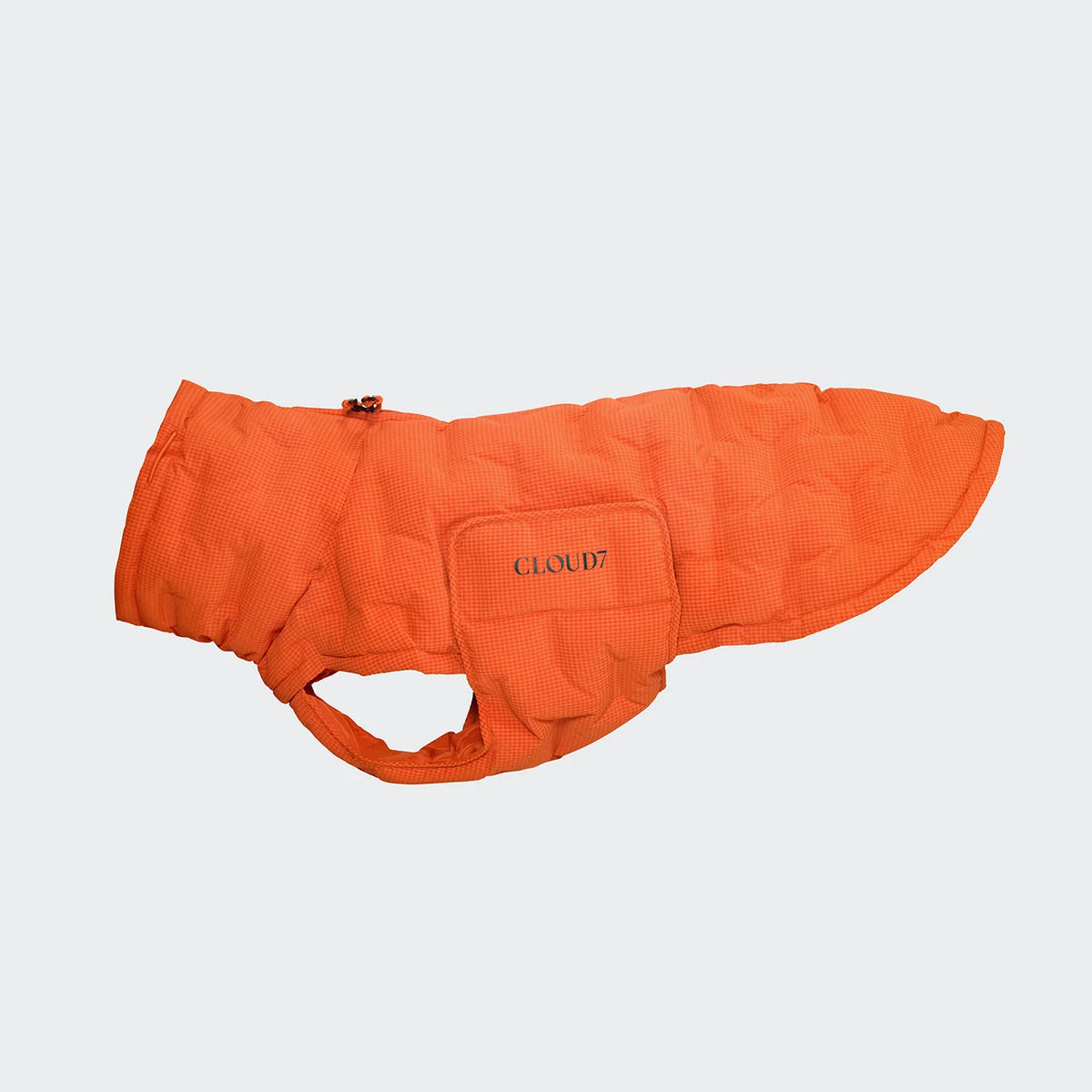Hundemantel Alaska Seersucker Orange