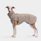 Hundemantel Brooklyn Long Tweed Beige