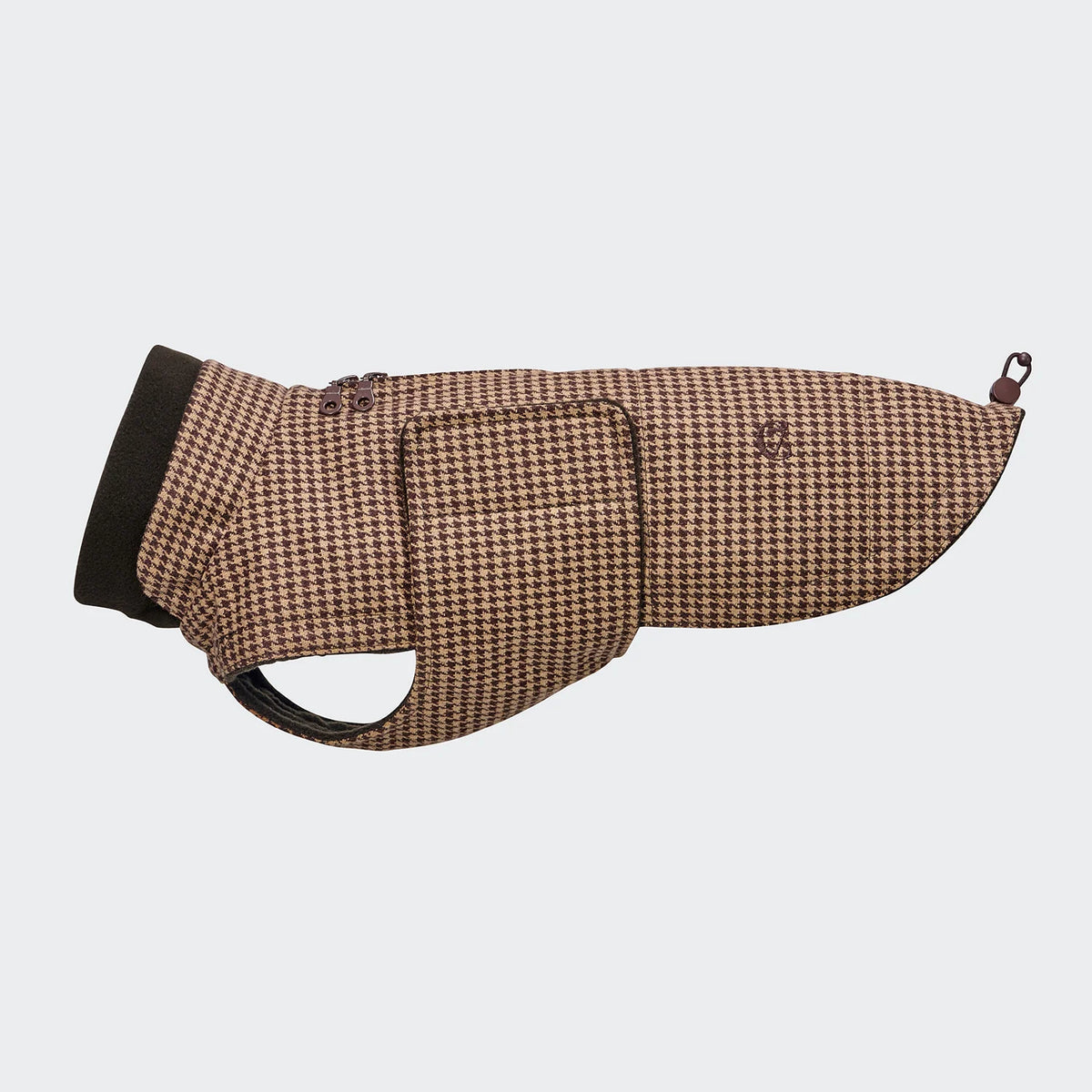 Dog Coat Brooklyn Dachshund Flannel Fern Green