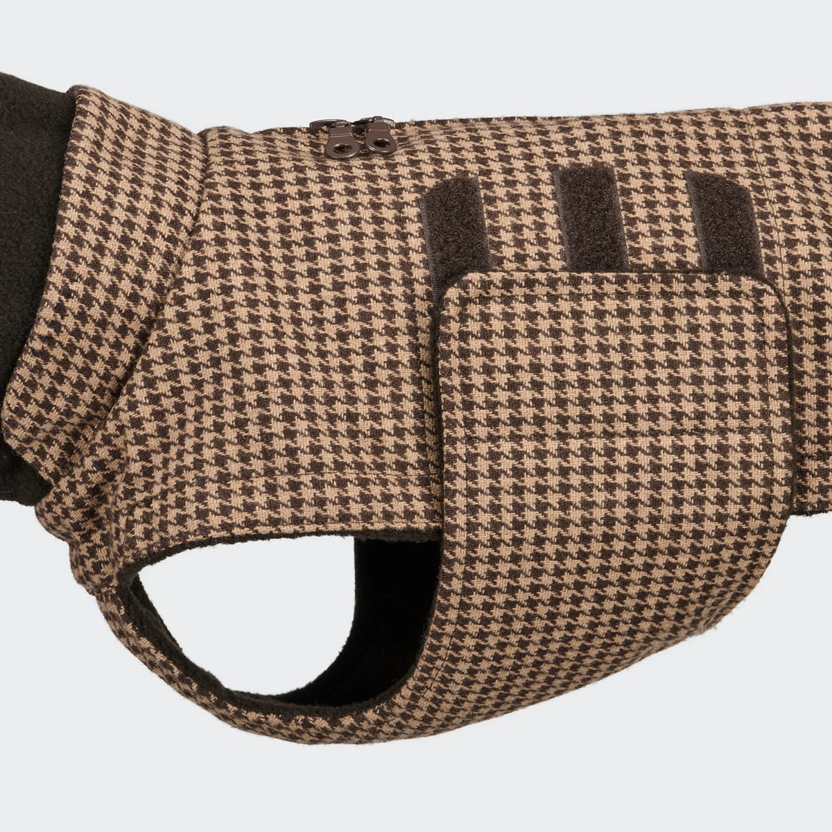 Dog Coat Brooklyn Dachshund Flannel Fern Green