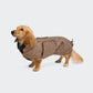 Dog Coat Brooklyn Dachshund Flannel Fern Green