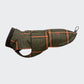 Dog Coat Brooklyn Dachshund Flannel Fern Green